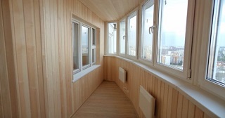 Отделка, остекление, утепление балконов в Баксане от 208 руб. м/2.